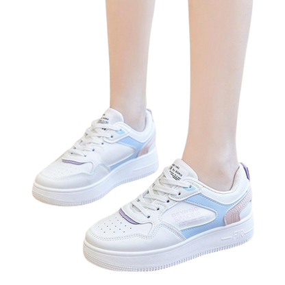 White Casual Sport Sneakers