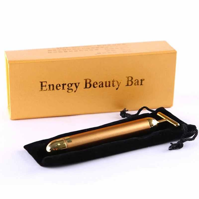 24K Gold Vibrating Facial Massager