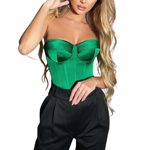 Solid Color Slim Tube Top