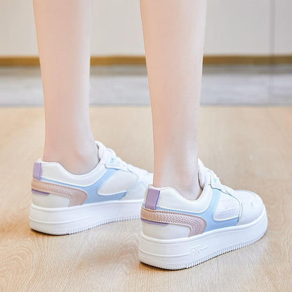 White Casual Sport Sneakers